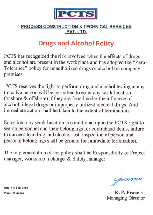 drugs-alcohal-policy